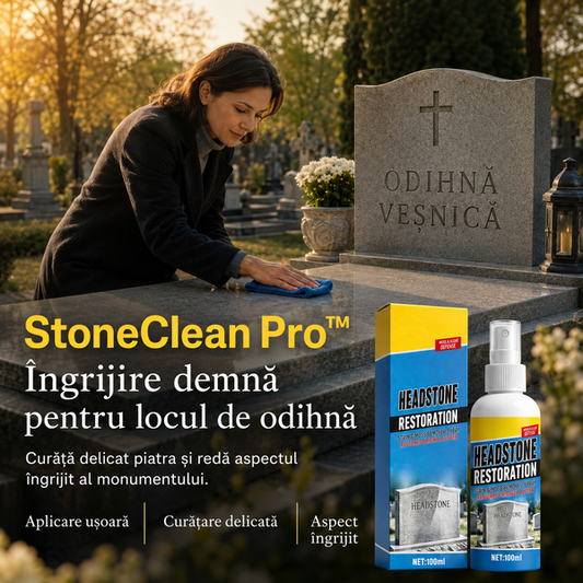 Soluția de curățare StoneClean Pro™ – Redă Frumusețea Pietrei