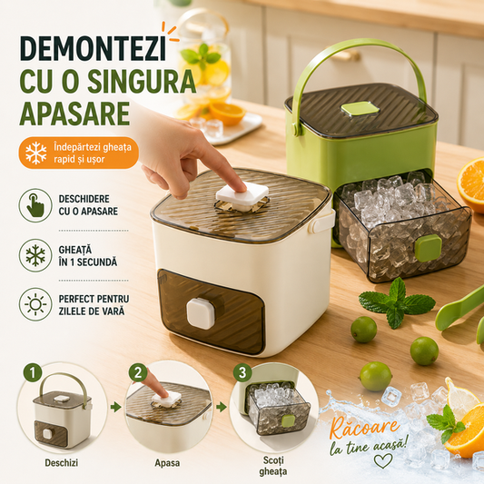 Aparat pentru Cuburi de Gheață Perfecte - IceMagic™