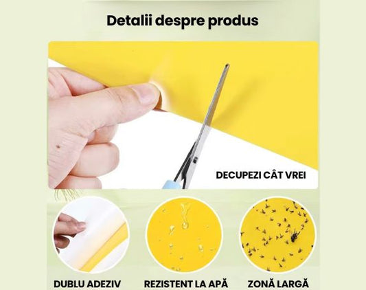 StickyTrap™ – Scapă rapid de insectele care îți distrug confortul!