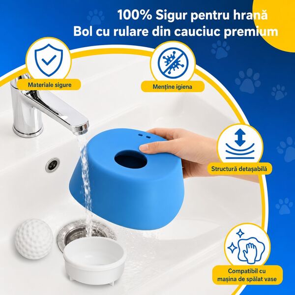 Bolul de animale HappyFeeder™ - Mai puțină grabă, mai multă sănătate