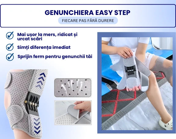 Genunchiera Easy Step™ – Sprijin fără durere