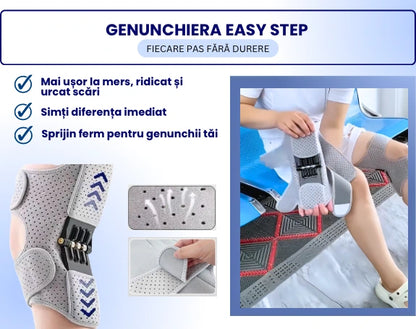 Genunchiera Easy Step™ – Sprijin fără durere