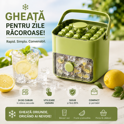 Aparat pentru Cuburi de Gheață Perfecte - IceMagic™