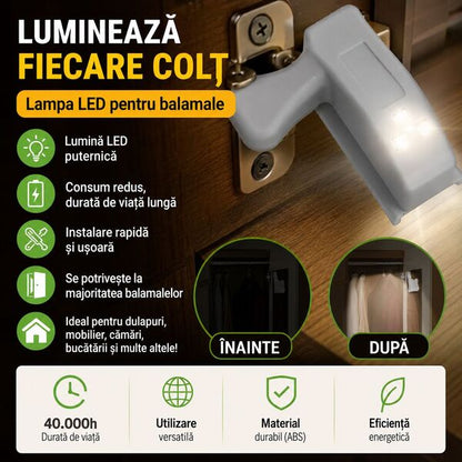 Lampe de Balamale LumiDoor™ - Deschizi ușa, apare lumina