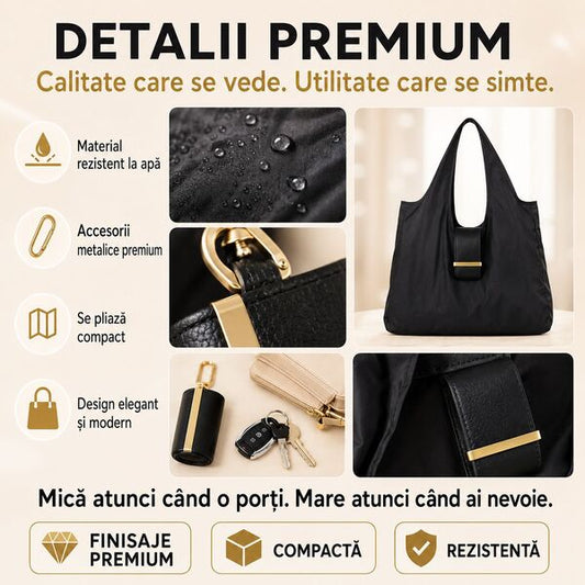 Geanta Pliabilă Inteligentă - FlexiCarry™
